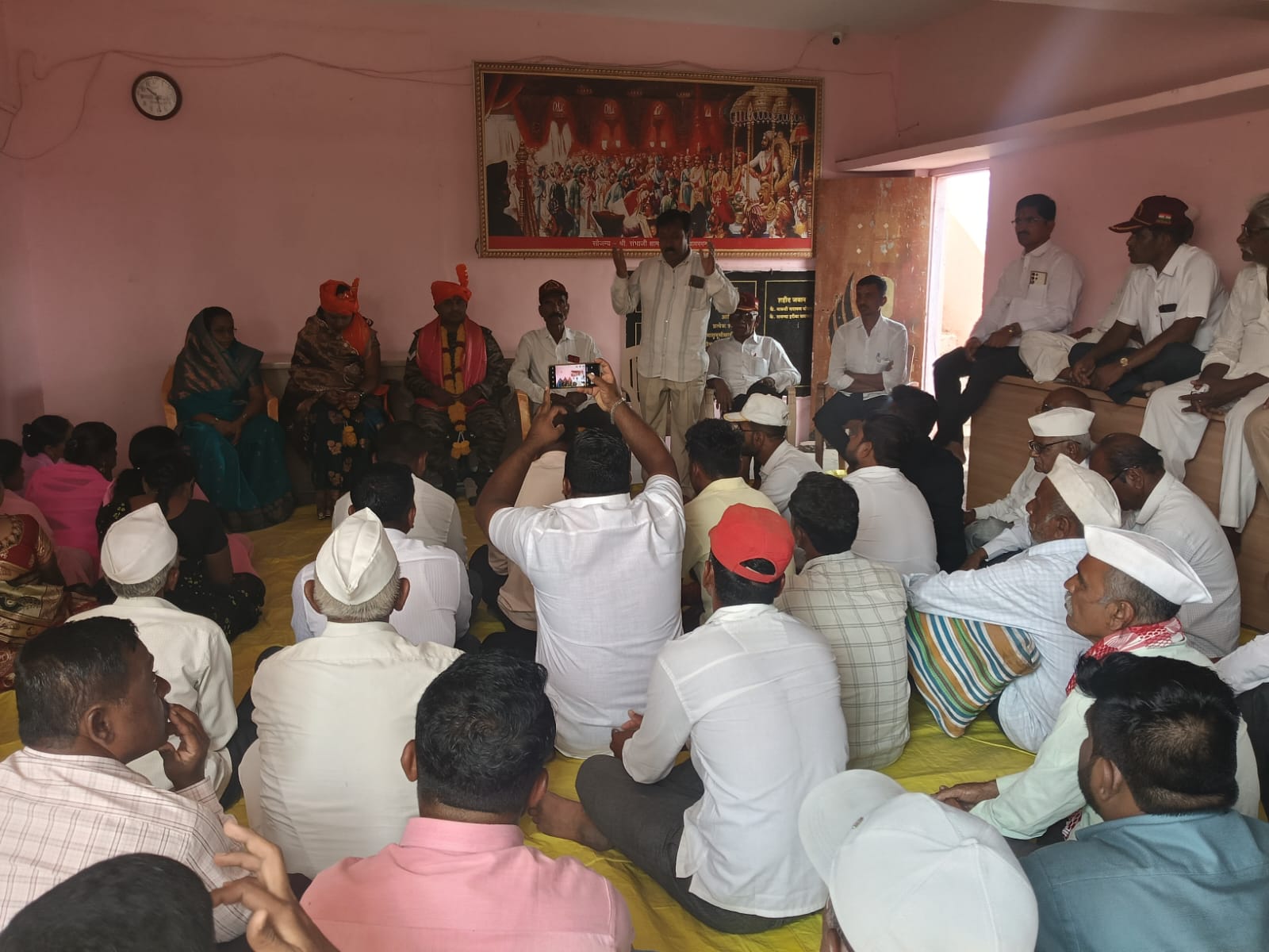 आर्मी सेवापूर्ती सत्कार समारंभ 